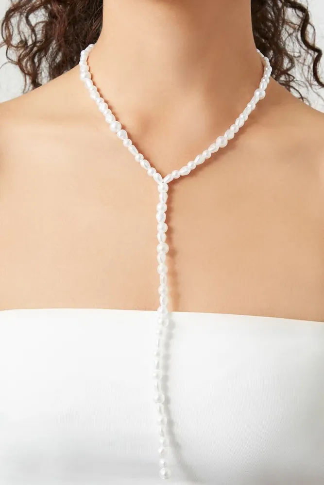 Forever 21 pearl shop necklace