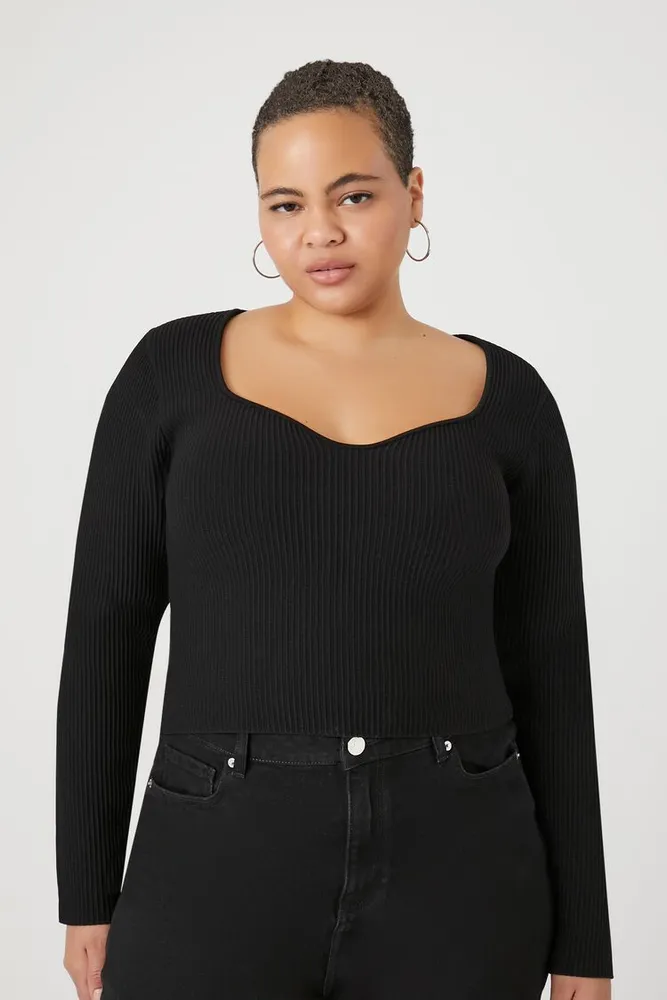 Forever 21 2024 ribbed knit sweater