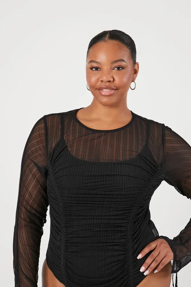 Forever 21 mesh bodysuit cheap