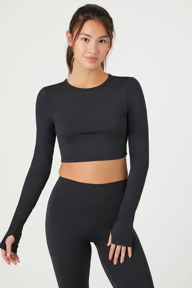 Forever 21 active crop top on sale