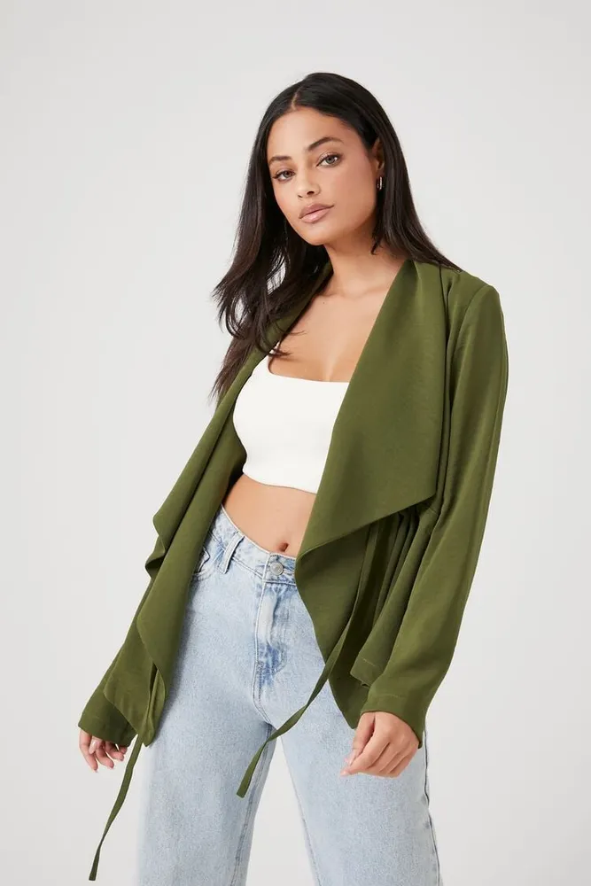 Waterfall jacket deals forever 21