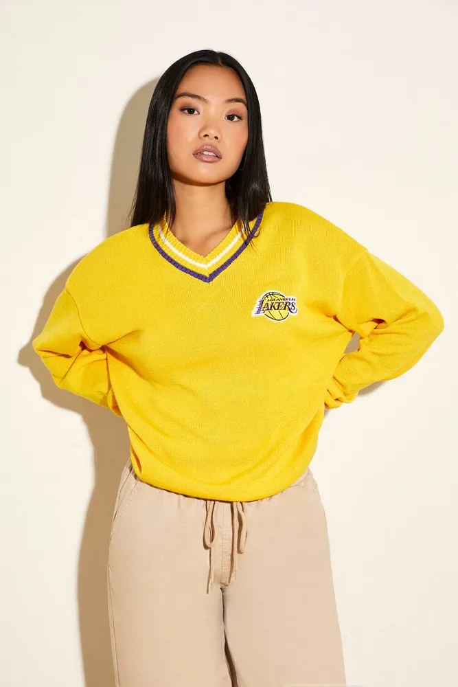 Lakers hot sale purple sweater