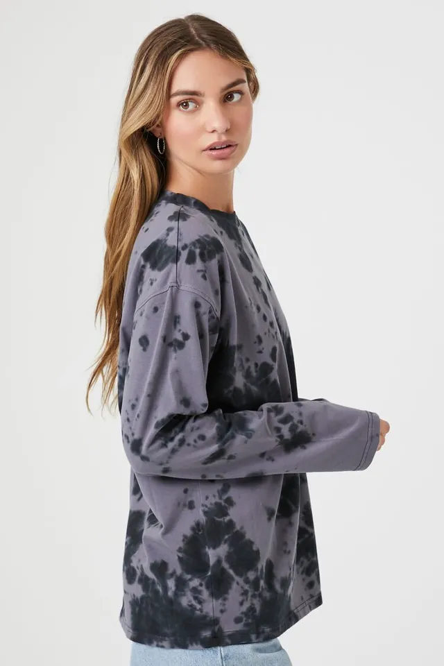 Forever 21 womens tie dye sweatshirt deals