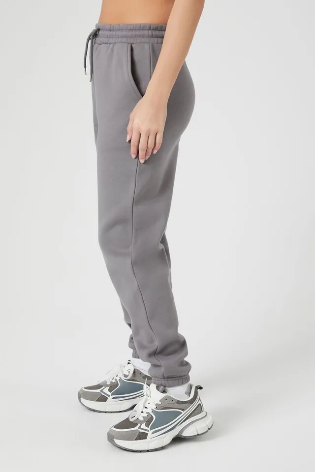 Fleece drawstring joggers forever 21 outlet