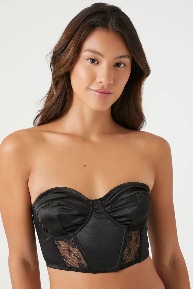 Strapless bustier shop top forever 21