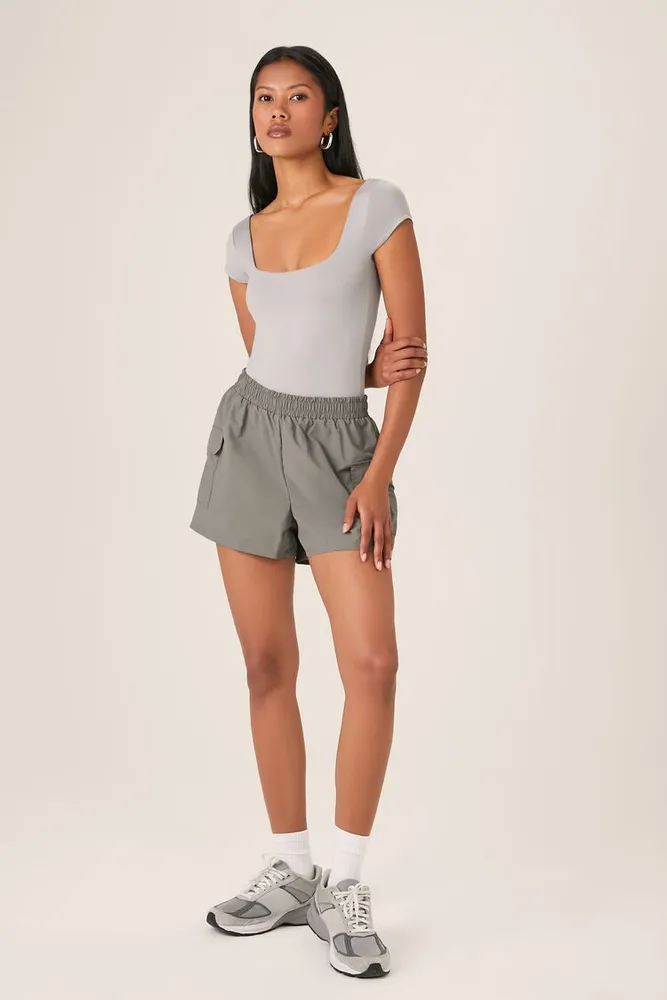 Women's pull on cargo shorts clearance