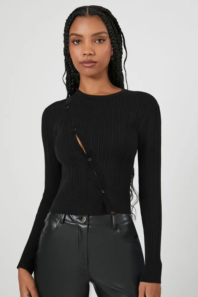 Forever 21 ribbed knit sweater sale