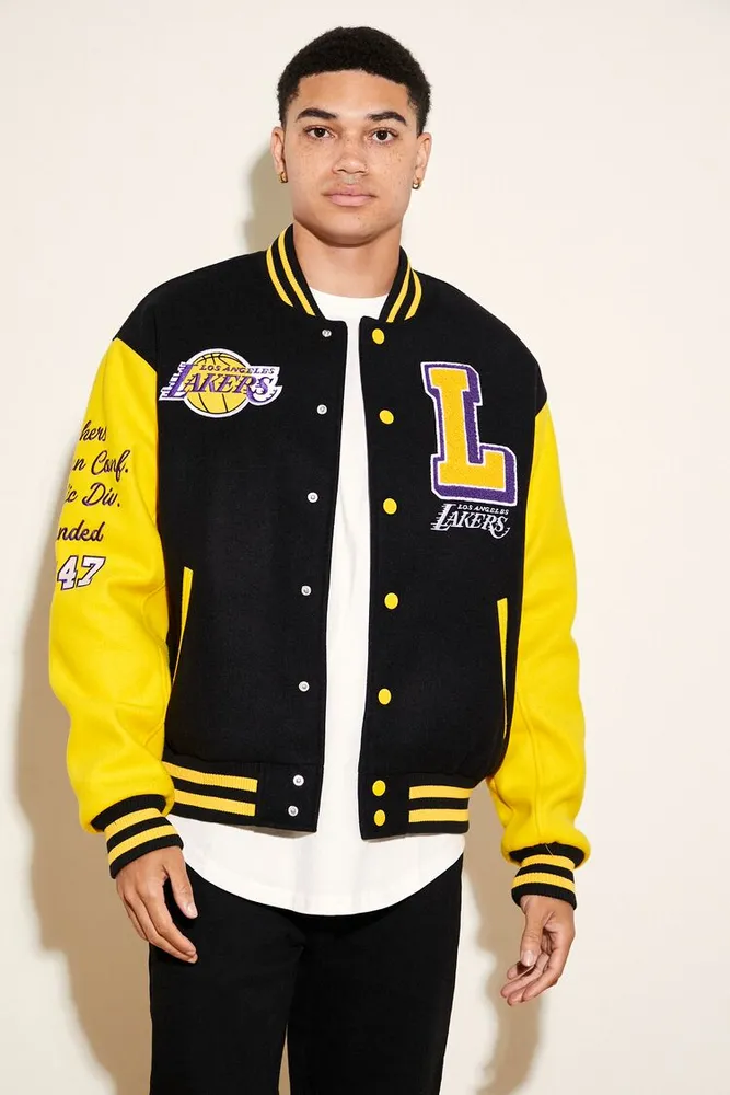 Lakers jacket discount forever 21