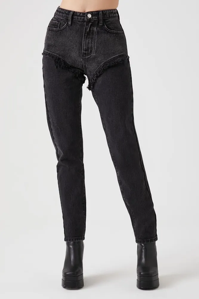 Forever 21 black high shop waisted jeans