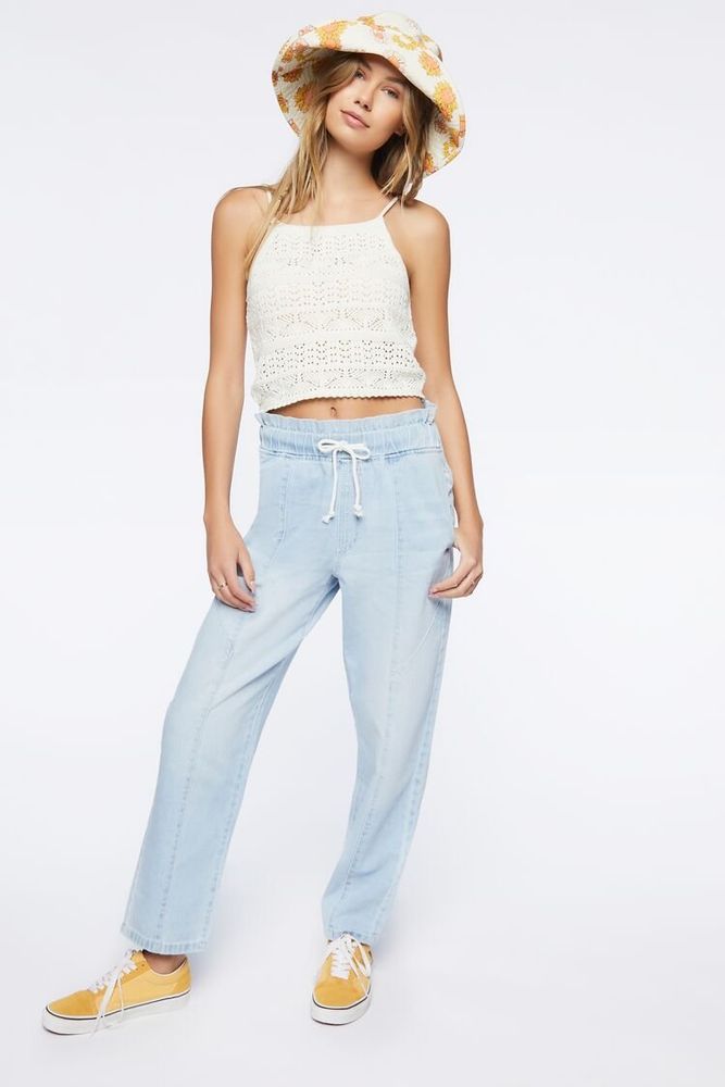 Drawstring jeans forever 21 clearance