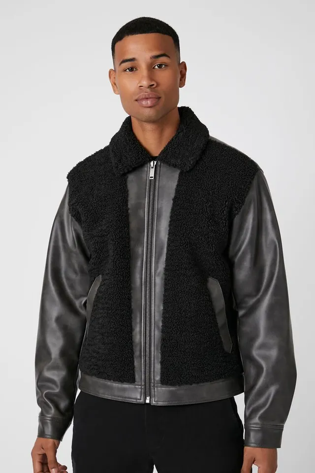 Boscov's mens leather jackets top