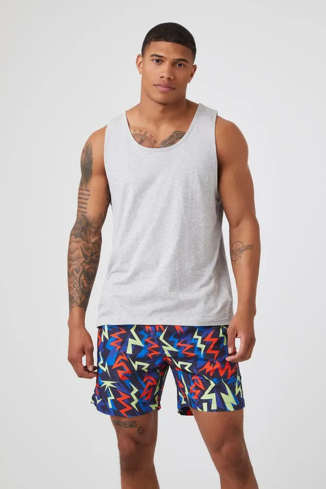 Forever 21 mens swim trunks sales