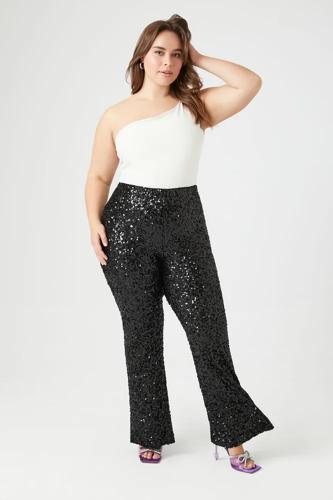 Forever 21 sequin pants sales