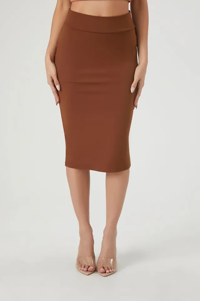 Brown pencil skirt forever 21 new arrivals