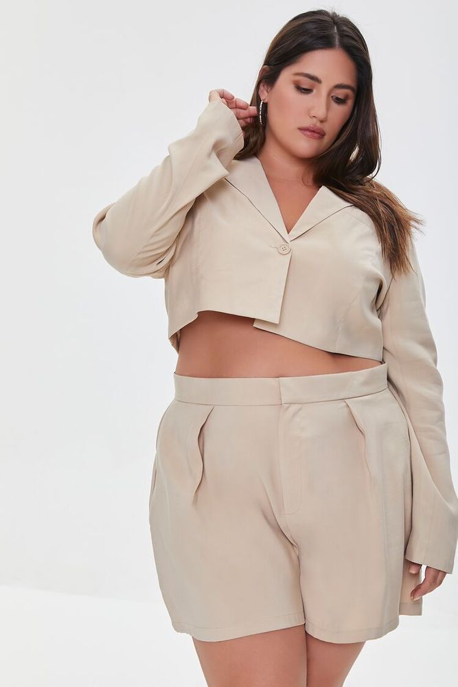 Forever 21 shop khaki shorts