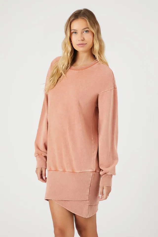 Forever 21 sweatshirt dress best sale