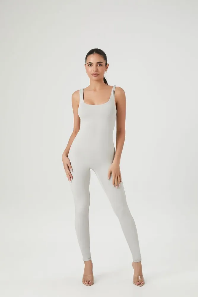 Forever 21 silver jumpsuit shop