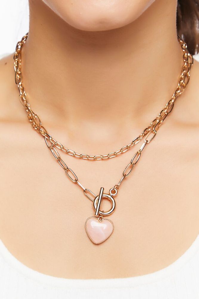 Forever 21 layered necklace hotsell
