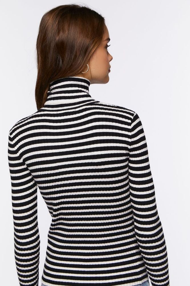 Striped turtleneck forever 21 2025