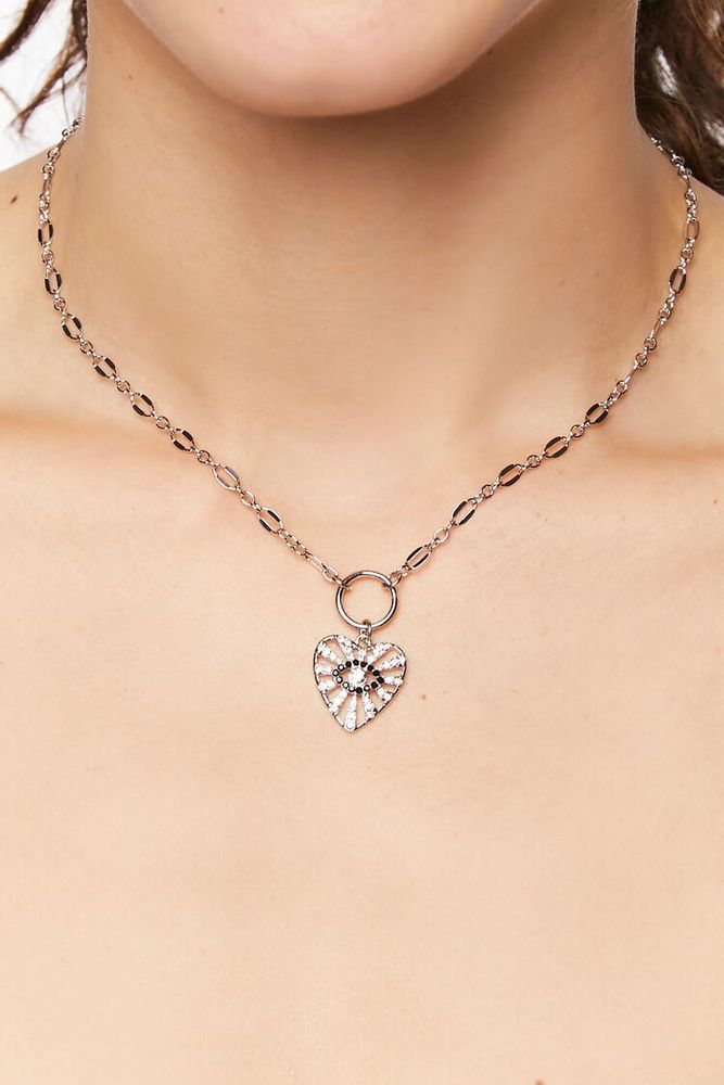 Forever 21 discount rose necklace