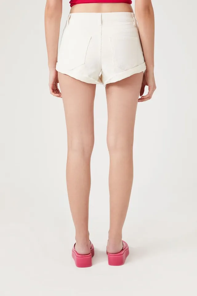 Forever 21 Women s Cuffed Corduroy Shorts CoolSprings Galleria