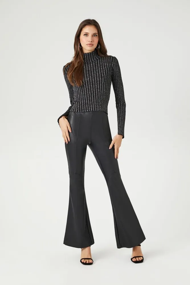 High waisted leather pants forever 21 online