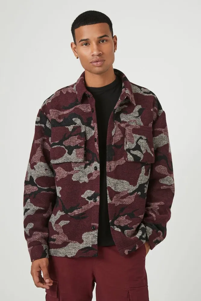 Forever 21 camo jacket mens sale