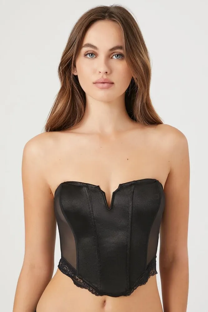 Black corset top forever 21 shop