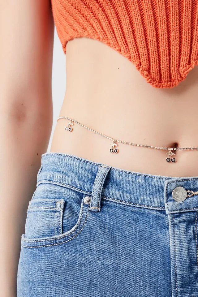Belly necklace on sale forever 21