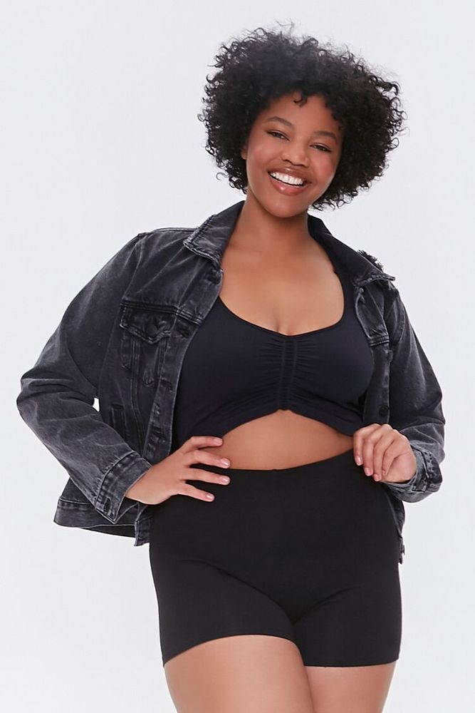 Forever 21 biker shop shorts plus size