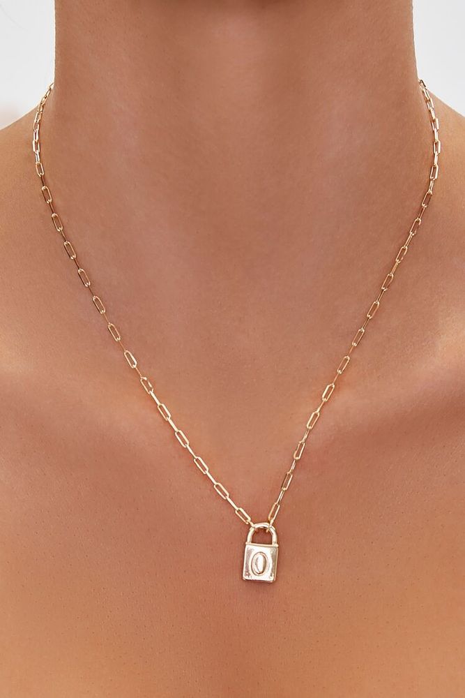 Lock necklace hotsell forever 21