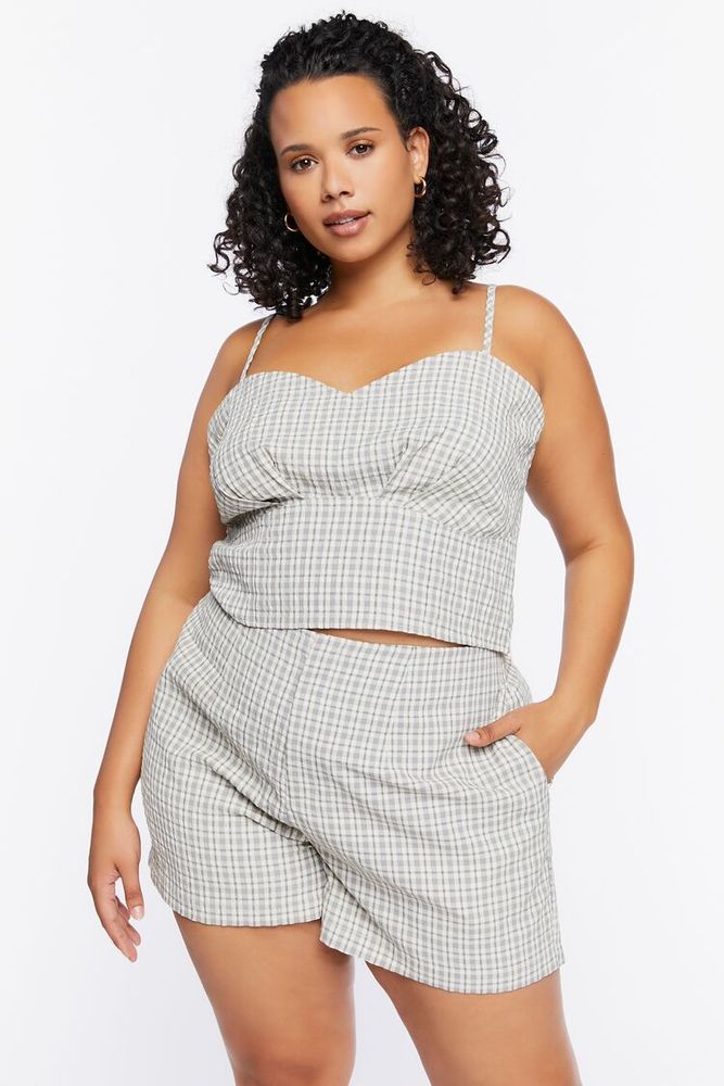 Plaid shorts forever 21 sales