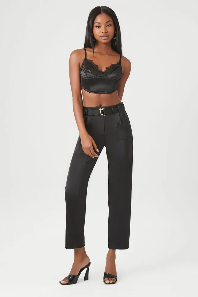Forever 21 cropped pants top