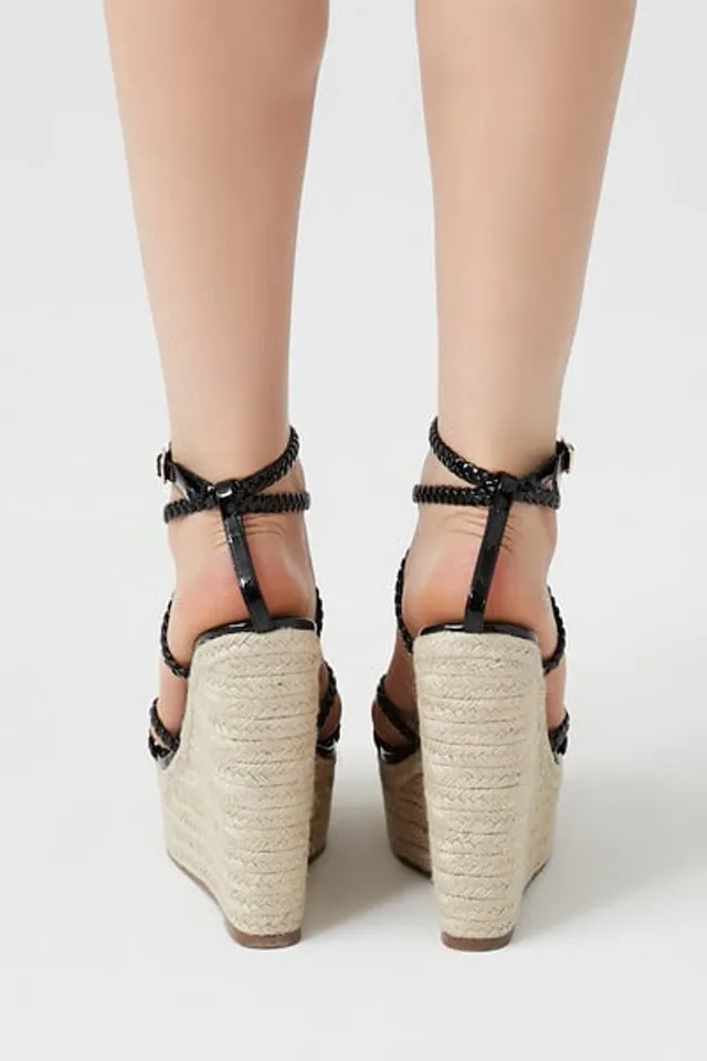 Black sneaker wedges forever 21 sale
