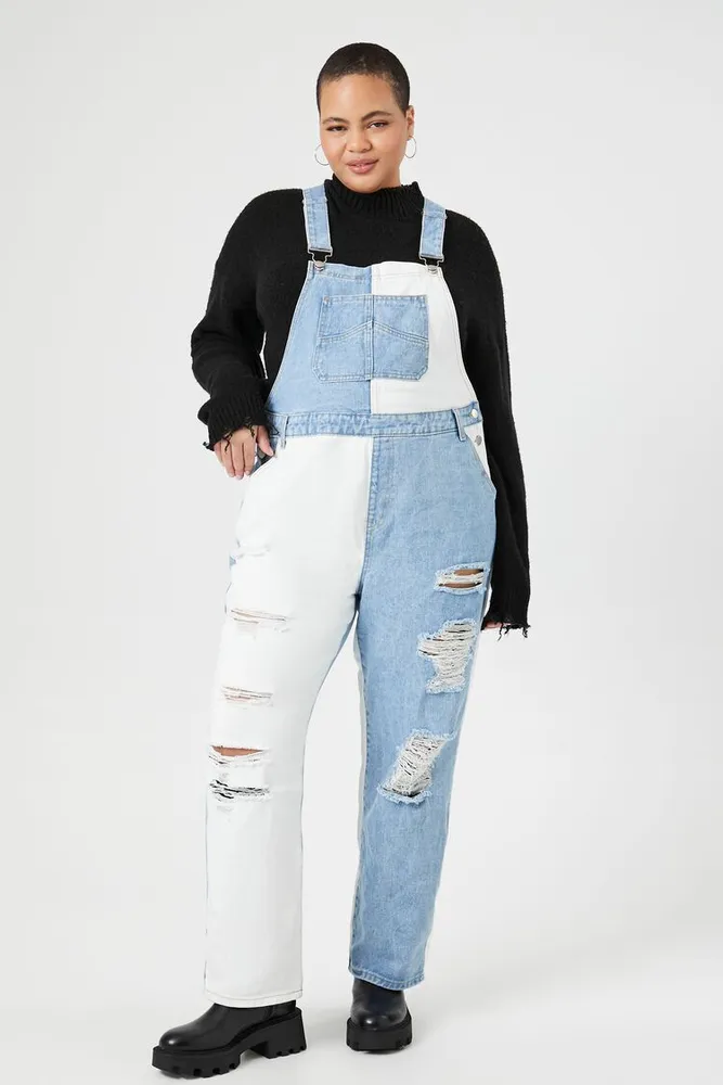 Forever 21 denim on sale jumper