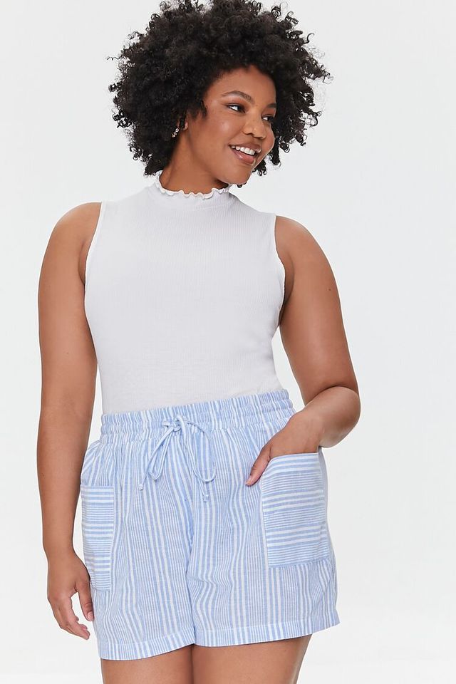 Forever 21 store striped shorts