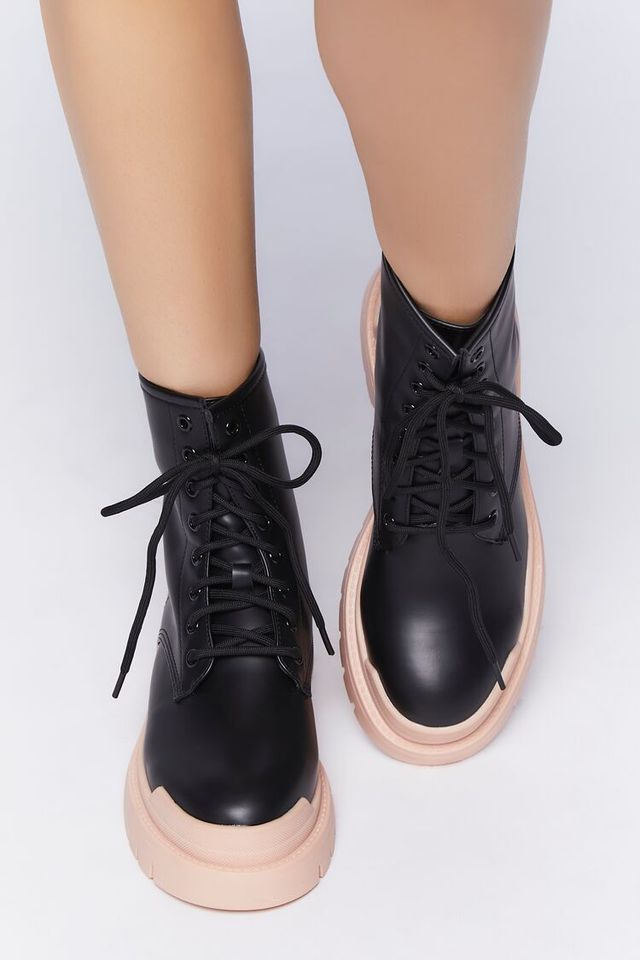 Platform combat boots forever 21 discount
