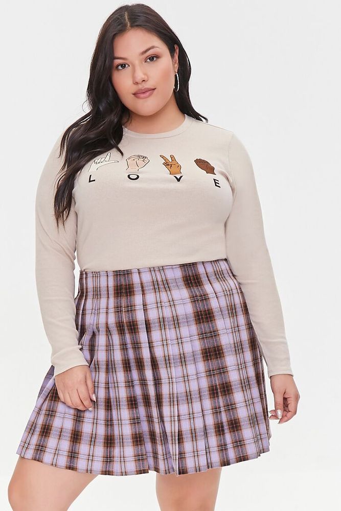 Patterned skirt 0x discount