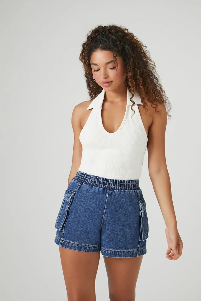 Forever 21 high top waisted denim shorts