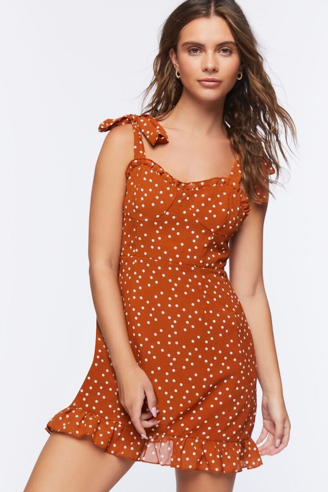 Polka dot shop dress forever 21