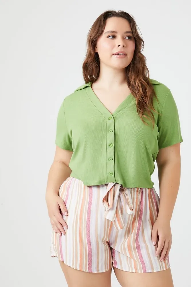 Striped shorts clearance forever 21