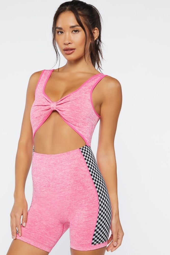 Forever 21 pink romper sales
