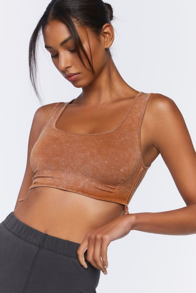 Forever 21 active crop online top