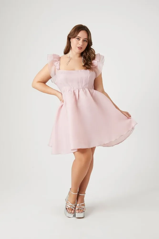Forever 21 light cheap pink dress