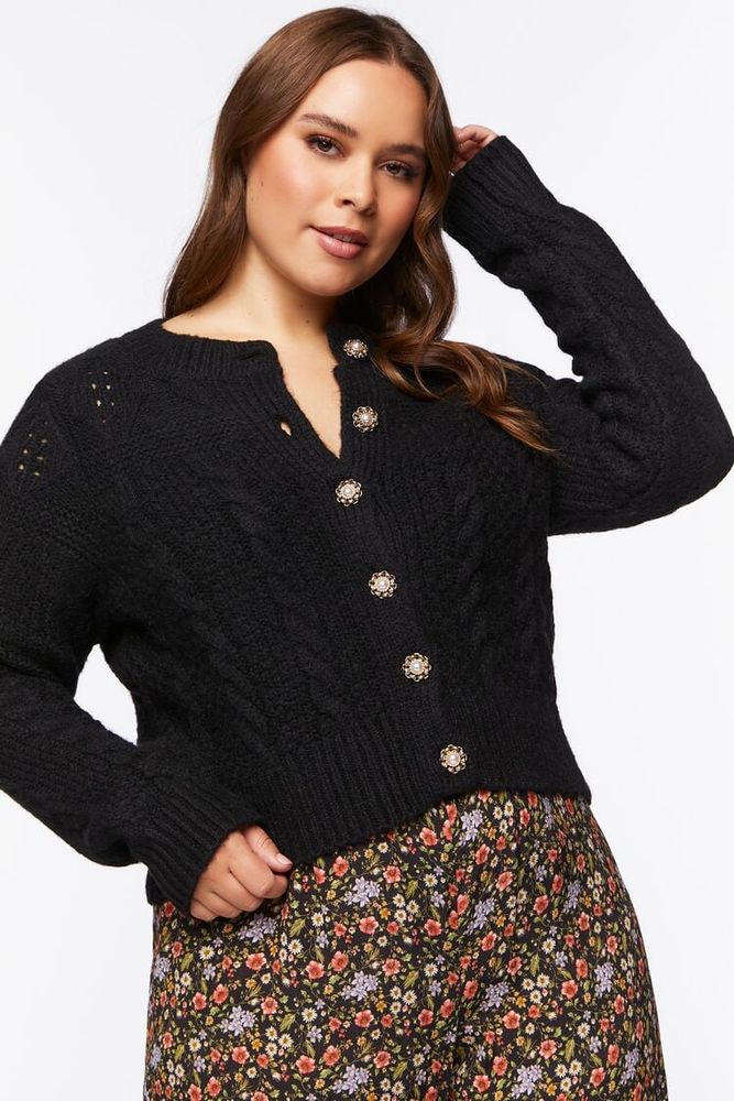 Forever 21 clearance long black cardigan