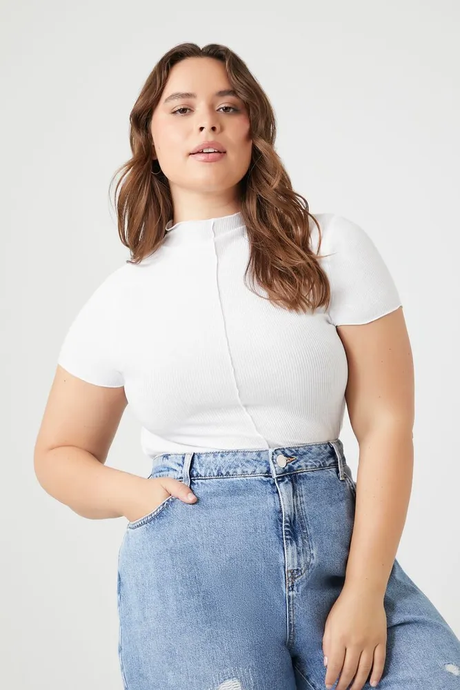 Mock neck top forever 21 hotsell