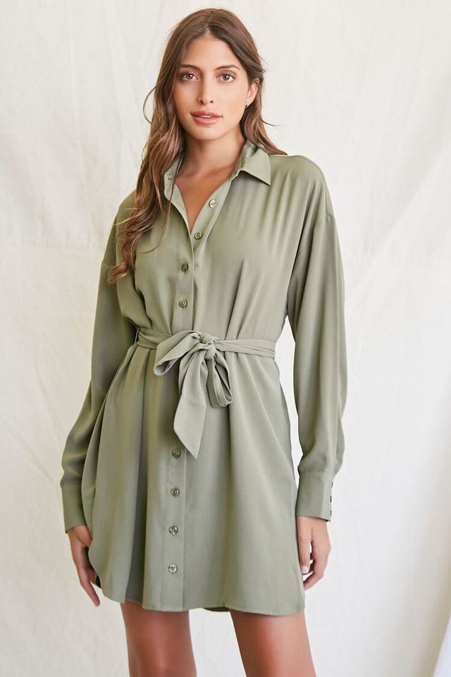 Shirt dress forever 21 store