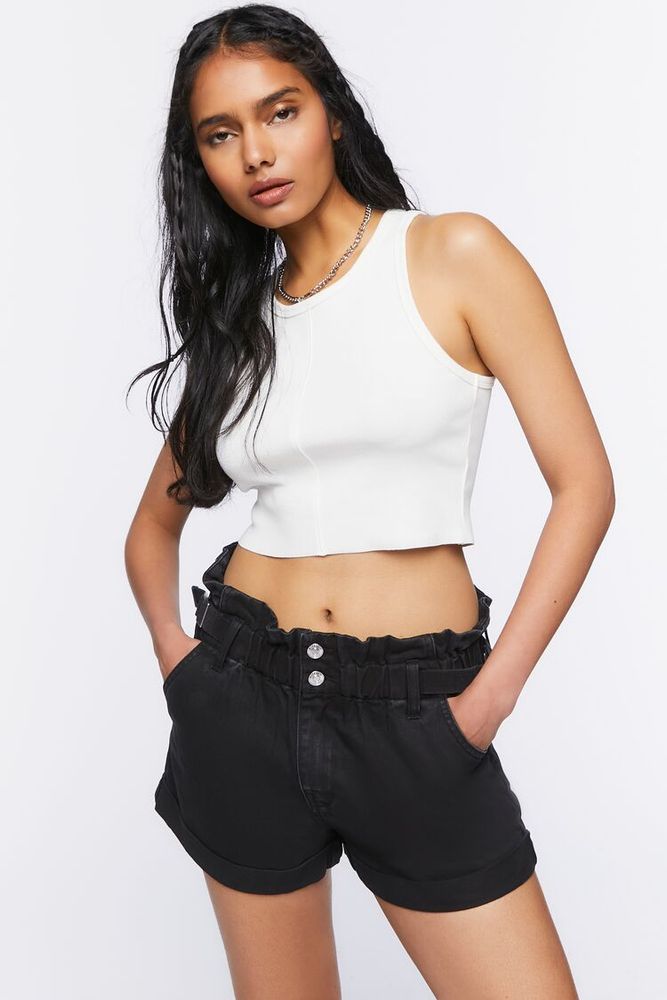 Corduroy paperbag shorts hotsell