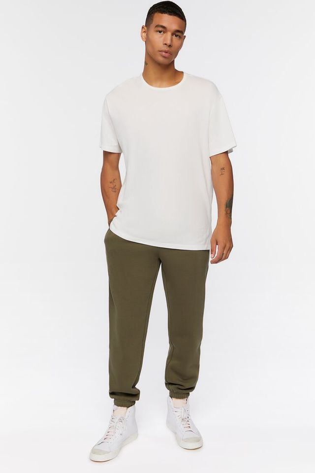 Forever 21 best sale fleece drawstring joggers