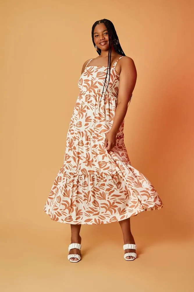 Forever 21 maxi floral dress top